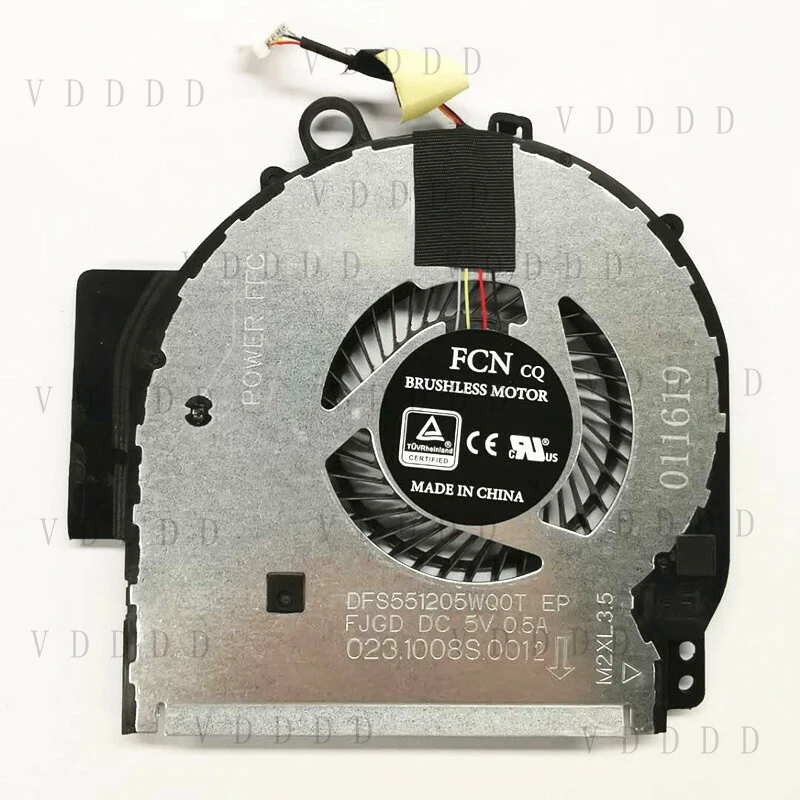 TT FOR HP Pavilion X360 14-BA 14T-BA 14M-BA Laptop CPU Cooling Fan 924281-001 XU