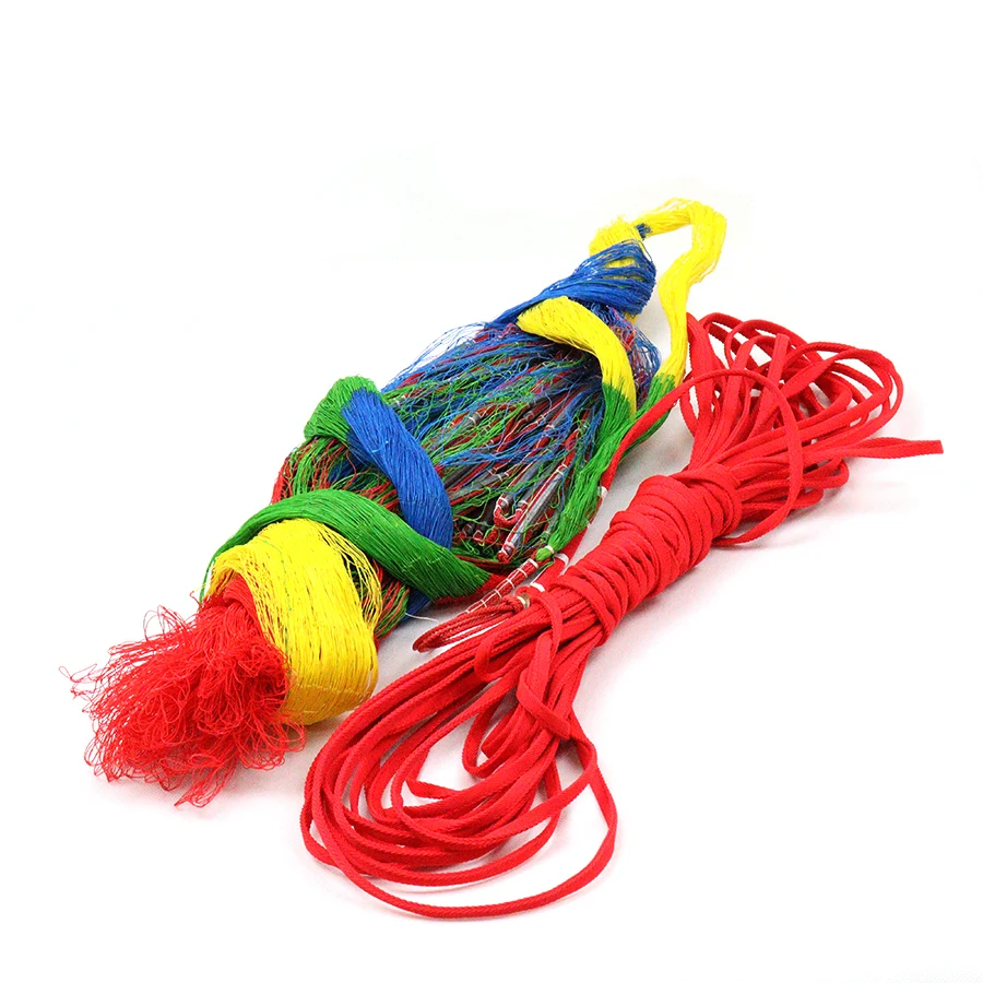 

Ручная работа, традиционная многоволоконная закидная сеть с двойным узлом для любителей рыбалки, нейлон, полиэтилен, в стиле шинной лески