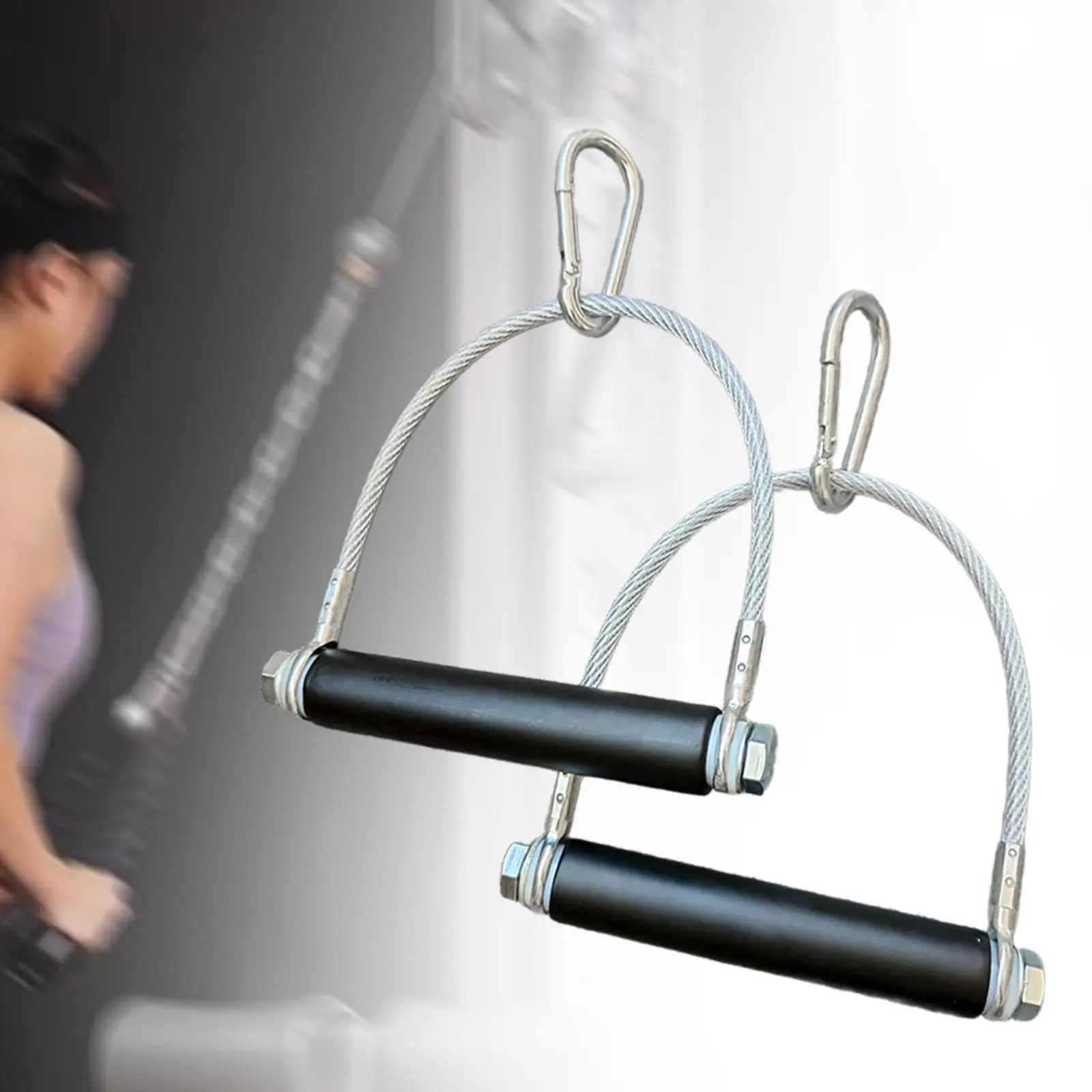 

Cable Machine Handles Resistance Band Handles for Pilates Yoga Workout