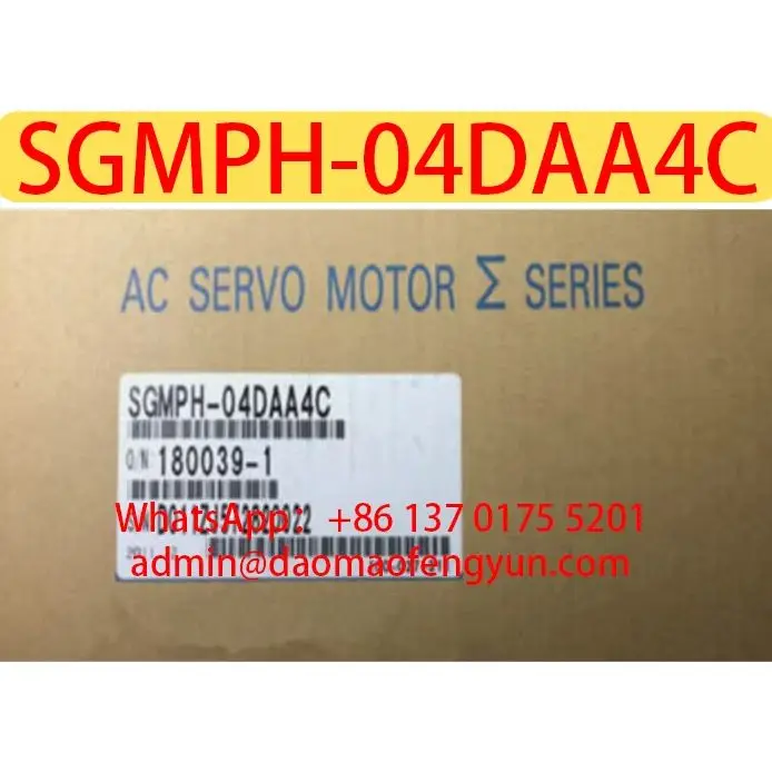Servo Motor SGMPH-04DAA4C Brand New，SGMPH 04DAA4C，Fast shipping