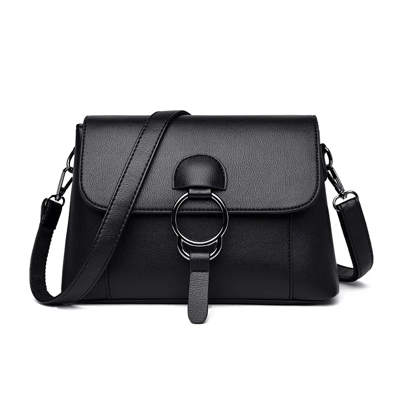 

Bag Shoulder Women's New Large Capacity Soft Leather Crossbody Casual Handbags For Women High-Quality Messenger Versatile Luxury