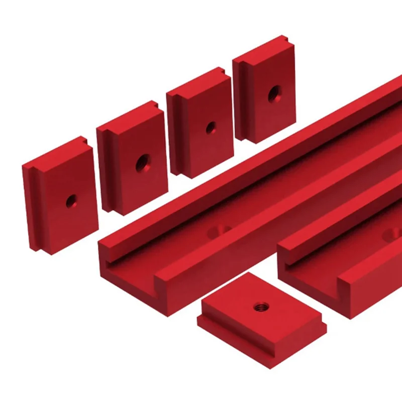

AB34-5Pcs Universal 30Mm T Slider Is Suitable For Workbench/Sawing And Milling Table DIY Tool Woodworking Chute M8 Easy To Use