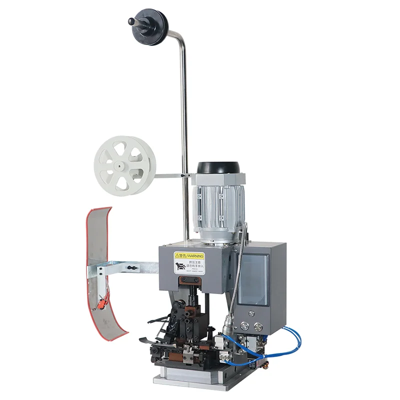 High Speed Automatic Wire Stripping and Crimping Peeling machine Stripping and Pressing Terminal Integrated Machine
