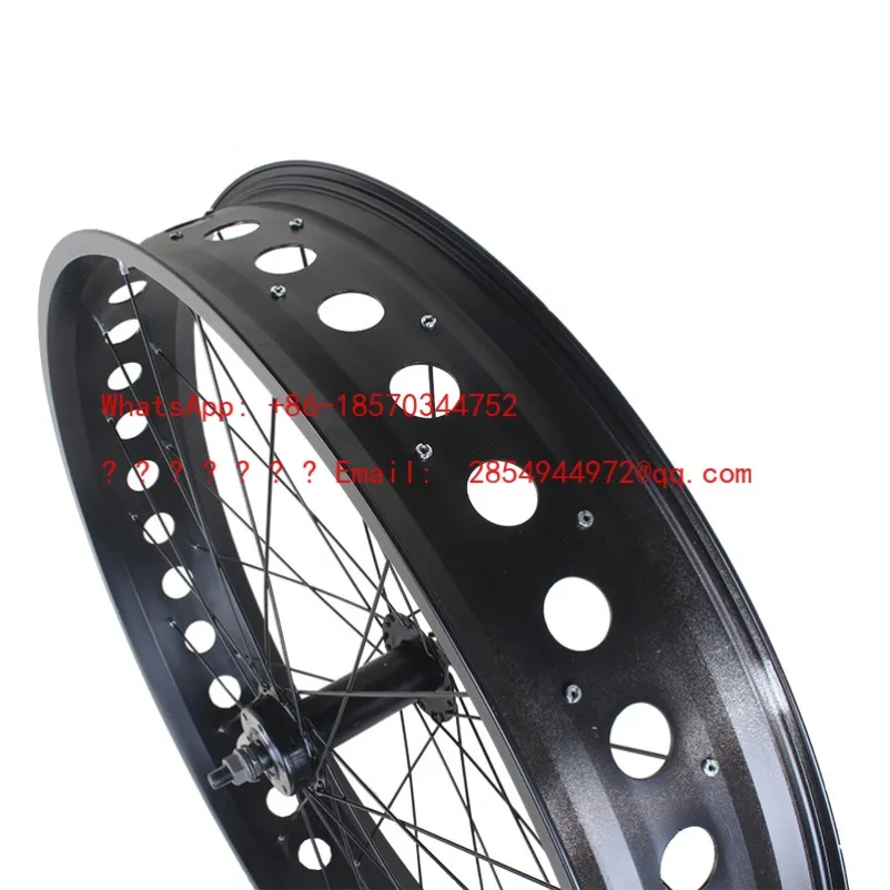 2026     Snowmobile Wheels 20/24/26 4.0/4 Wide Tire Bicycle Front and Rear