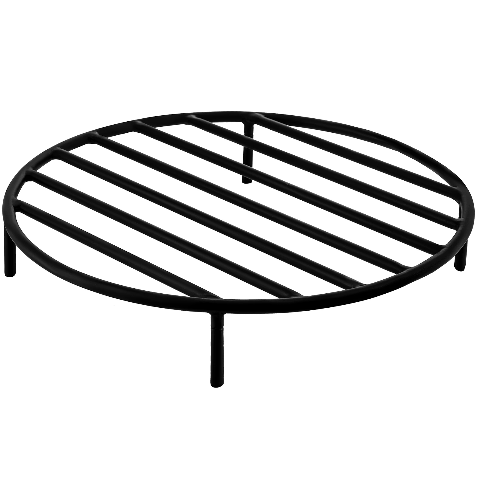 VEVOR Fire Pit Grate Heavy Duty Iron Round Firewood Grate Round Wood Fire Pit 19