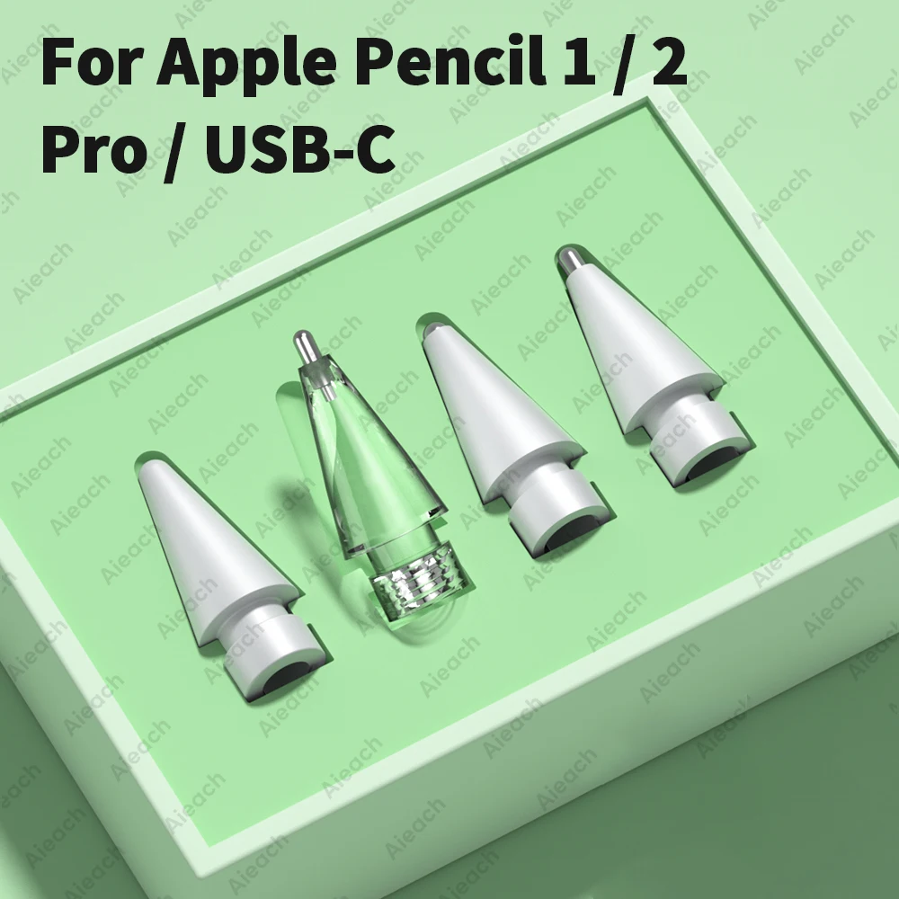 

High Quality Pen Nib for Apple Pencil Tip for Apple Pencil 2 1 Pro USB C Long Lasting Durable for iPad Pencil Enough 4 Years Use