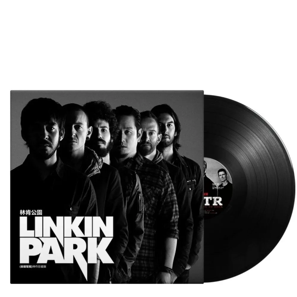 Linkin Park Temple of Glory LP Disco de vinil - Disco de rock de 12 polegadas para gramófonos vintage e entusiastas de rock