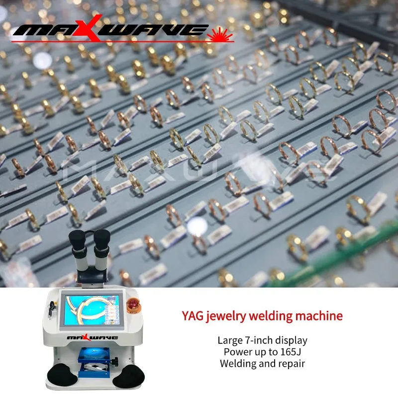 

YAG Laser Welder For Jewelry Manufacturing Allows Attachment Of Posts Clasps And Hooks To Pieces With Pinpoint Accuracy