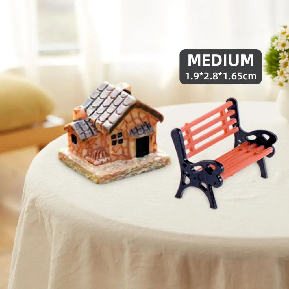 Small House Ornaments Creative Bonsai Decoration Home Supplies Villa Ornaments Small House Personality Landscape Ornaments Chair