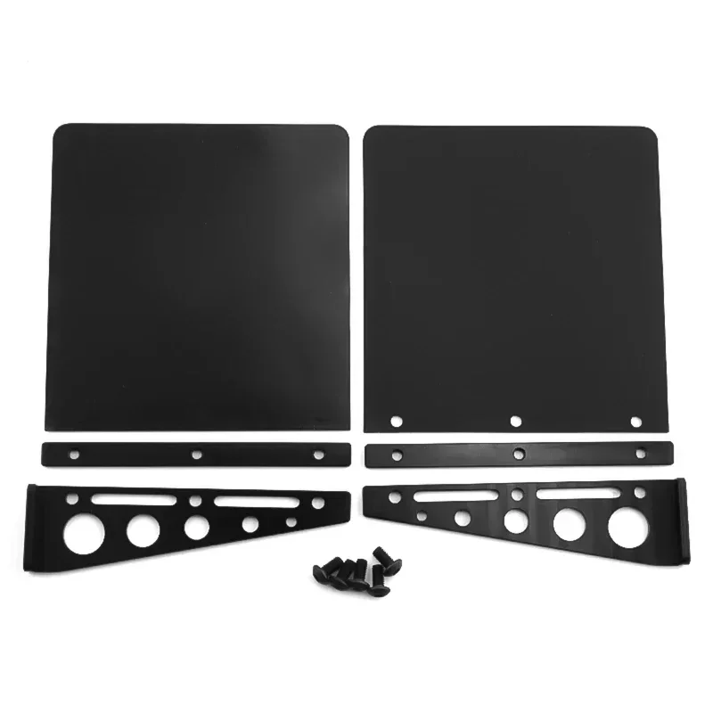 

1 set of mud Flaps Fender decorations for Tamiya 1/14 RC truck tractor Trailer car Tipper SCANIA Actros MAN VOLVO DIY Upgrade