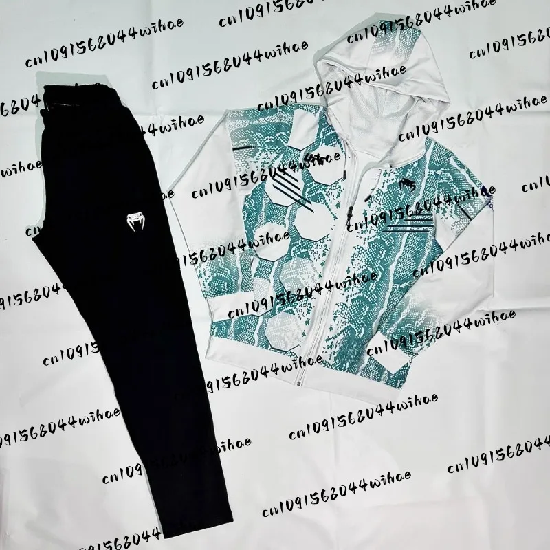 

Ultimate Fighting Championship 2026 UFC Nurmagomedov осенне-зимний комплект с капюшоном и длинными брюками для мужчин, повседневный модный комплект