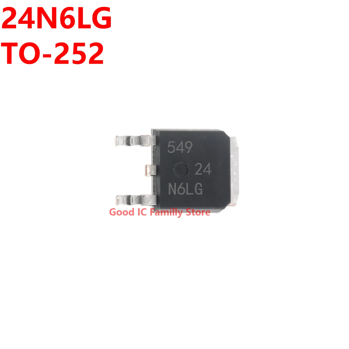 

10PCS 24N6LG TO-252 NTD24N06LT4G