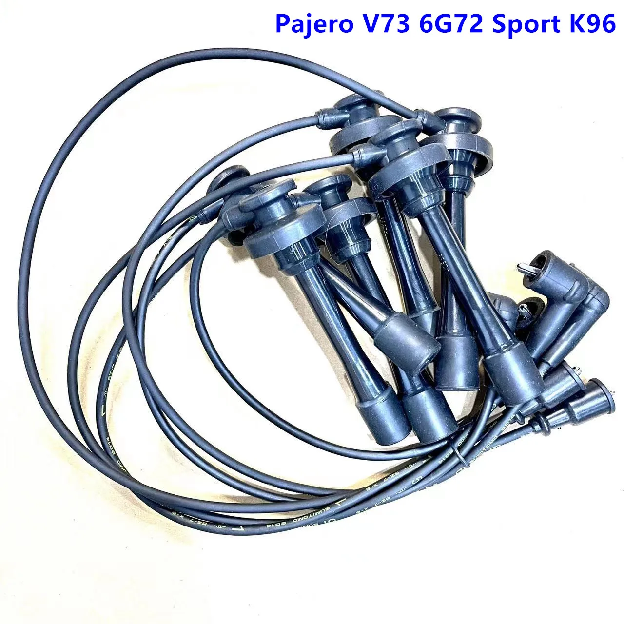 Spark Plug Cable Set For Mitsubishi Montero Pajero Sport  V73 V43 6G72 3.5L 3.0L V6 K96 K96W K99W V73W V75W MD371794 MD371980