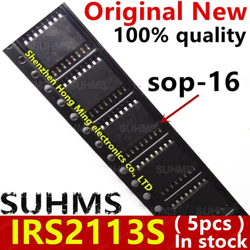 (5piece)100% New IRS2113S IRS2113STRPBF sop-16 Chipset