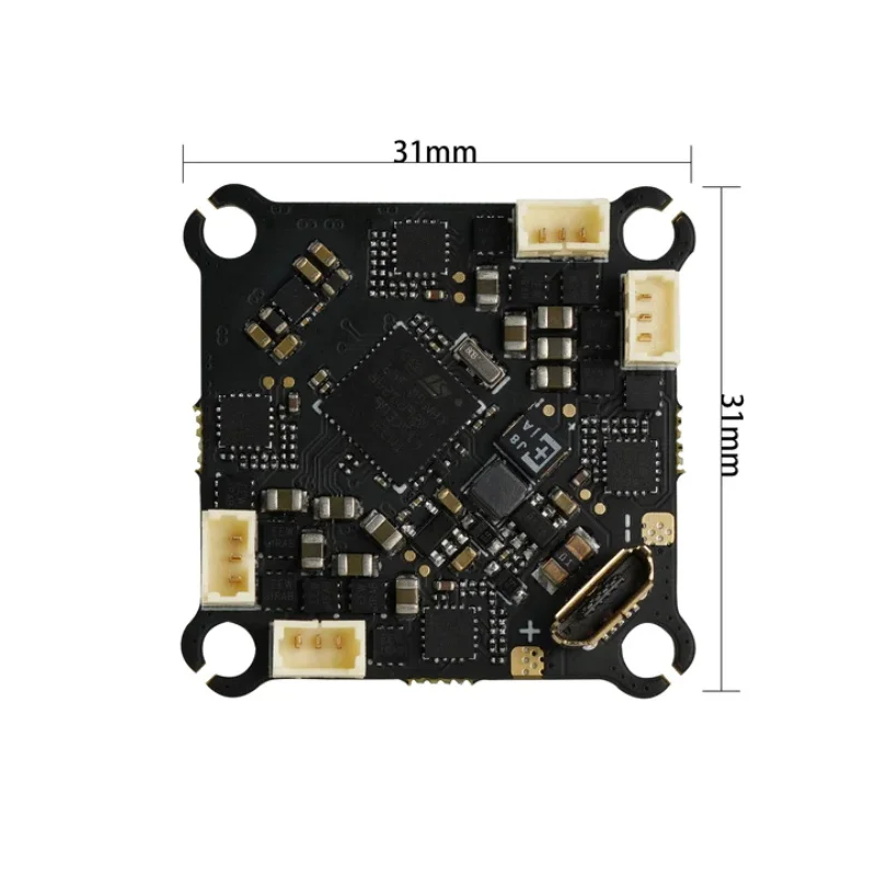 New Redfox A1 F4 5A 4in1 1S AIO FC ELRS 2.4G for Nanofly16/ Nanofly20 Analog Drone