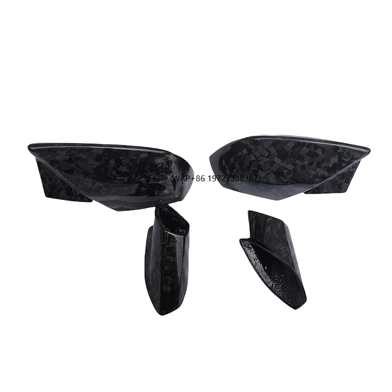 

For Aventador LP700 LP720 Exterior Mirror Cover Dry Carbon Fiber Forged Pattern Rearview Body Part