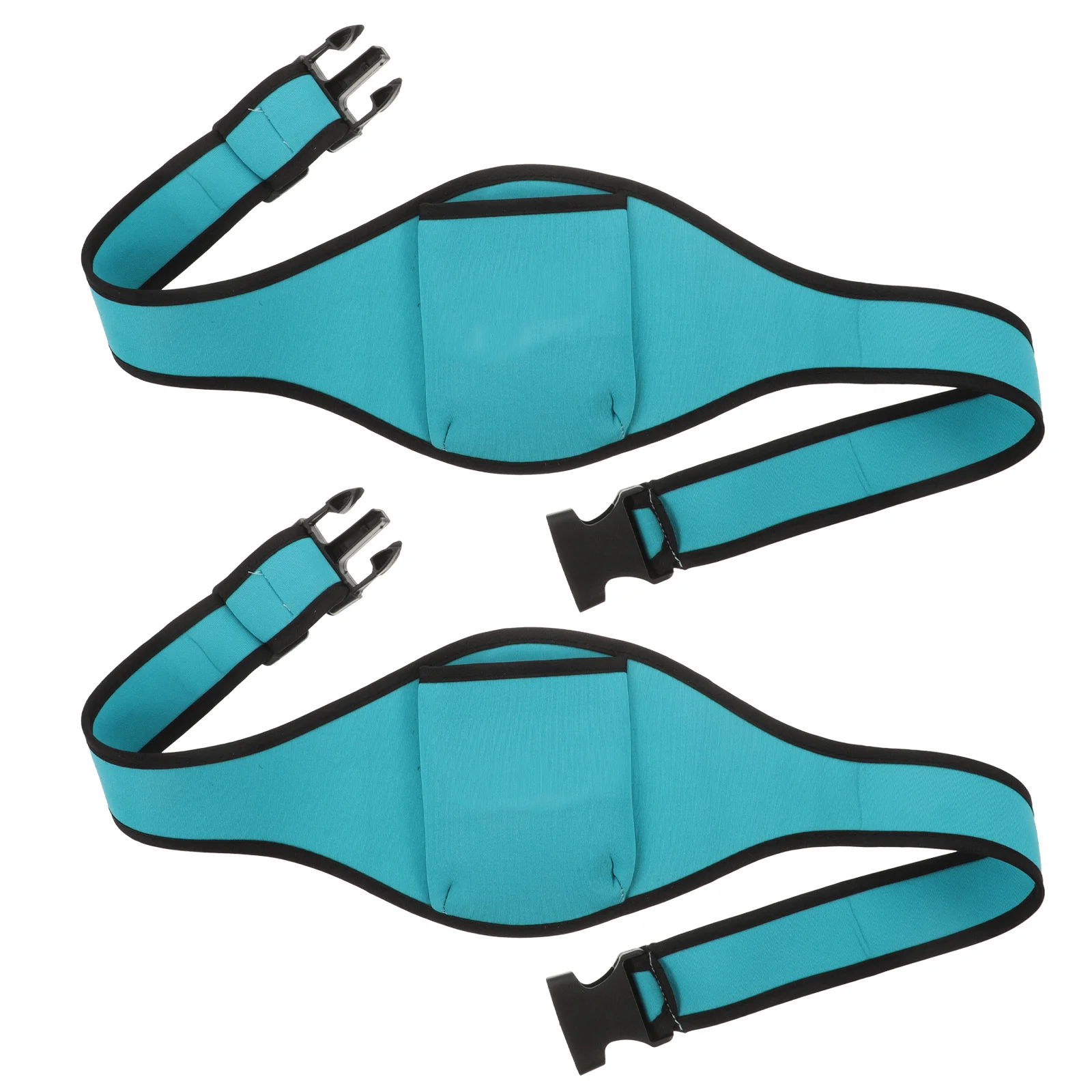 

2 Pcs Microphone Portable Belt Carrying Case Bag Sports Pouch for Sky-