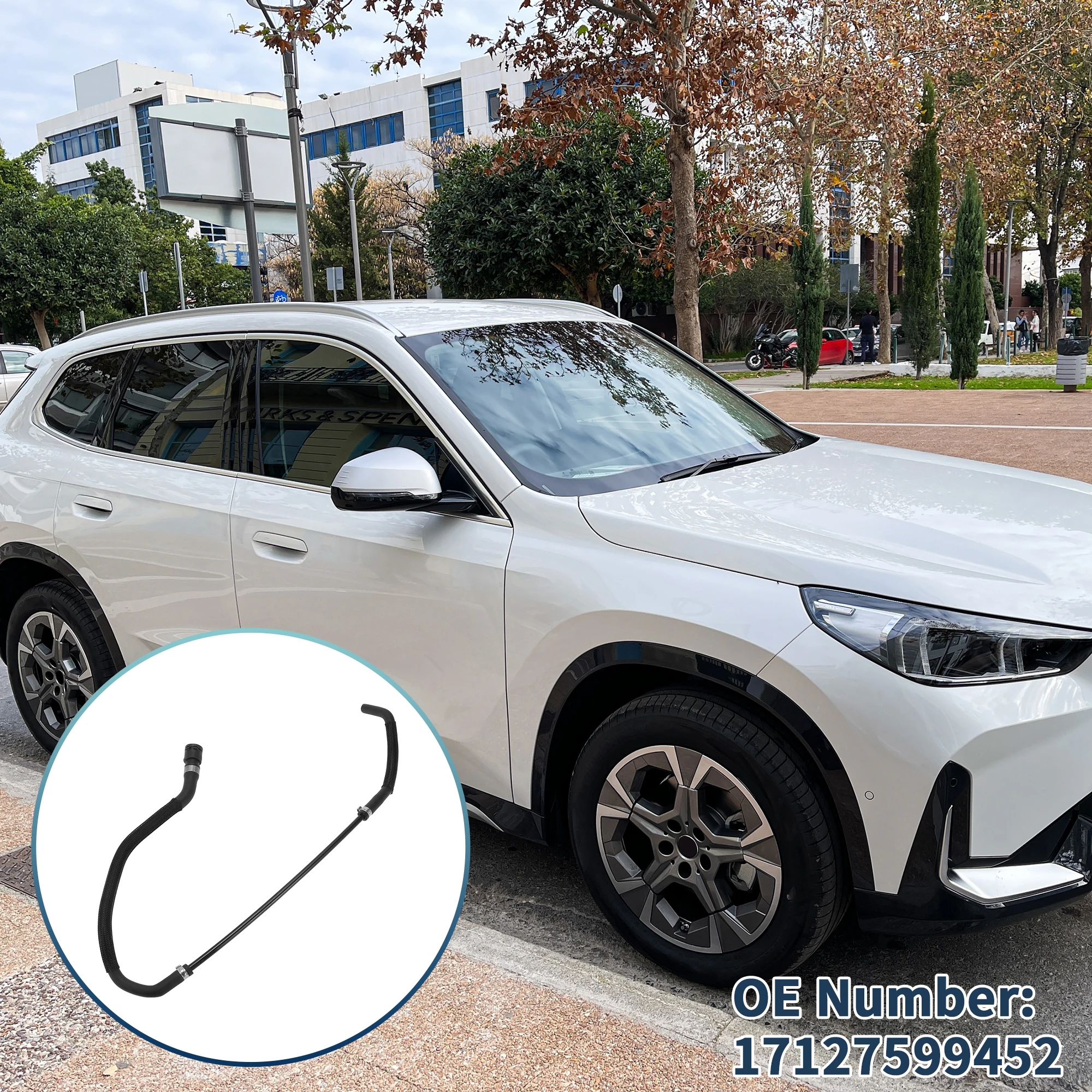 خرطوم المبرد UXCELL لسيارة BMW 128i 2012-2013 Base 3.0L L6 - غاز لسيارة BMW X1 2013-2015 xDrive35i 3.0L L6 - غاز 17127599452