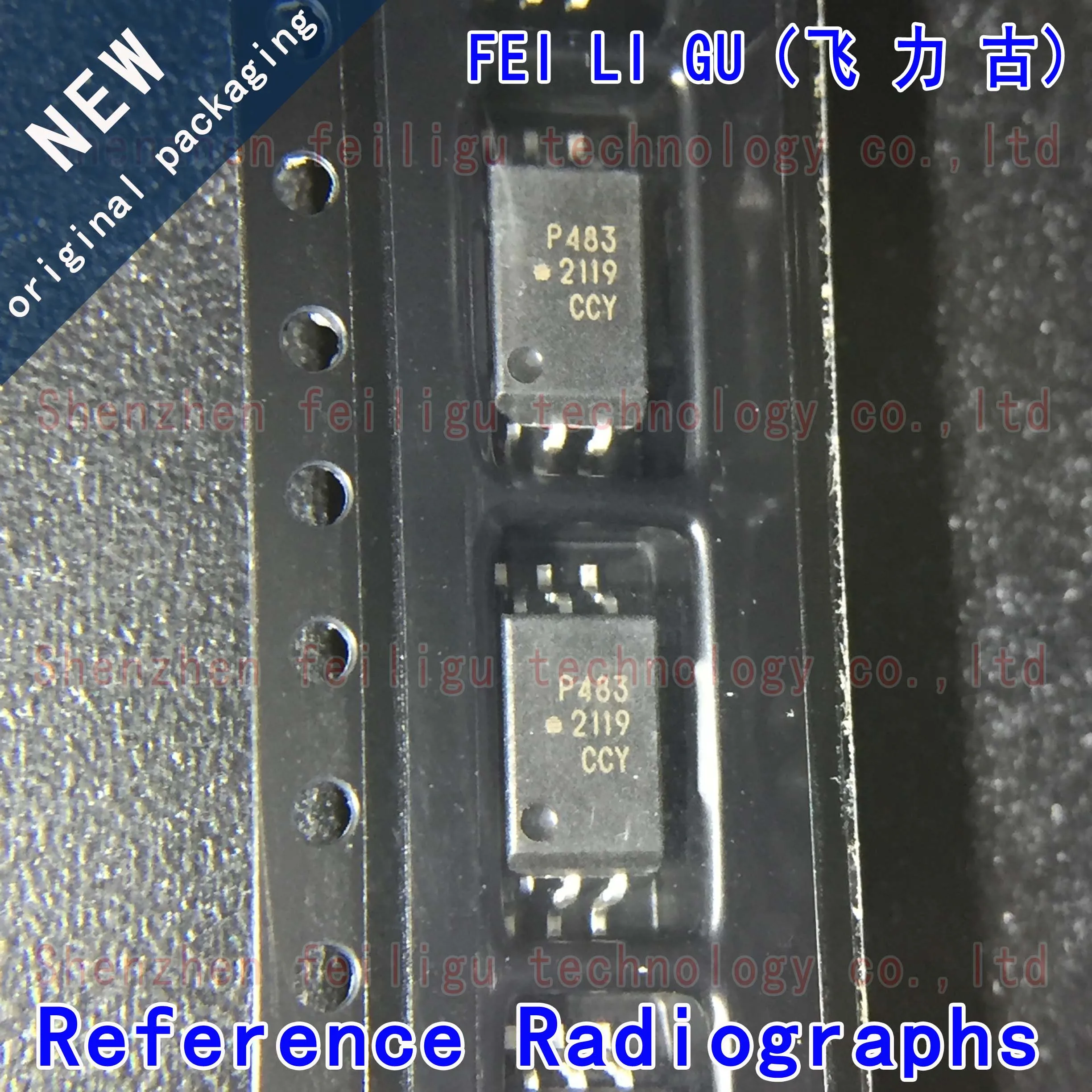 

5~50PCS 100% New original ACPL-P483-500E ACPL-P483-560E ACPL-P483 silkscreen:P483 package:SOP6 logic output optocoupler