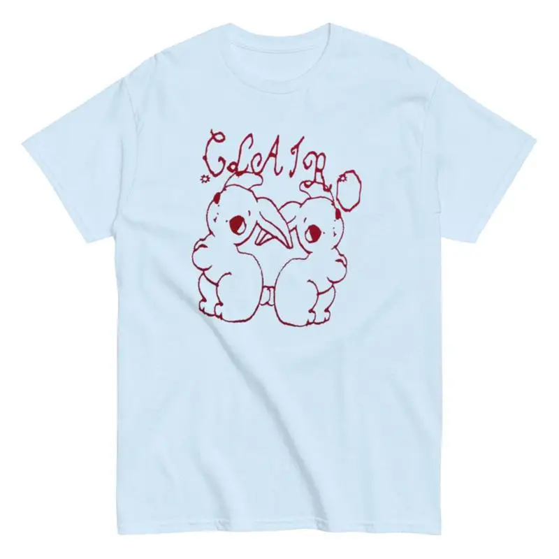 

Clairo Bunny Rabbit Charm Tour Merch T Shirt