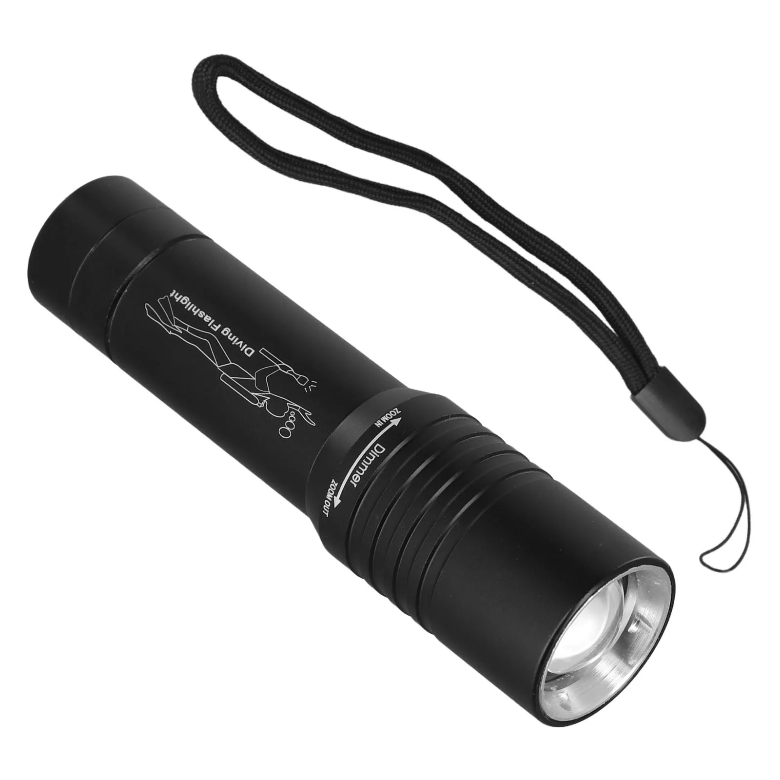 

Outdoor Adventure Flashlight 1200LM Waterproof Light Aluminum Alloy Material Nighttime Outdoor Activities For Fishing