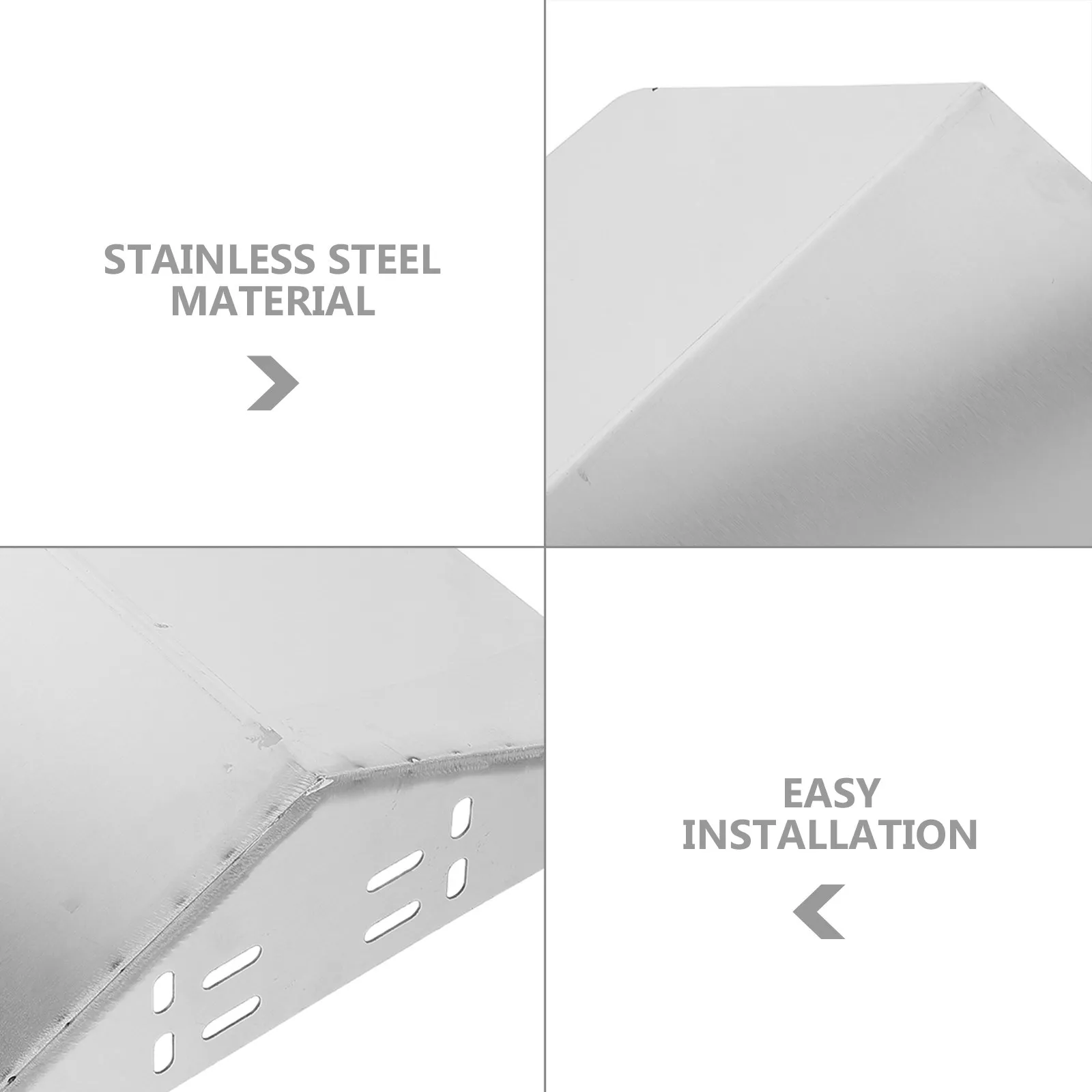 Universal Security Camera Rain Cover Stainless Steel Corrosion Resistant Outdoor Dome Bullet Camera Protective Shield Waterproof