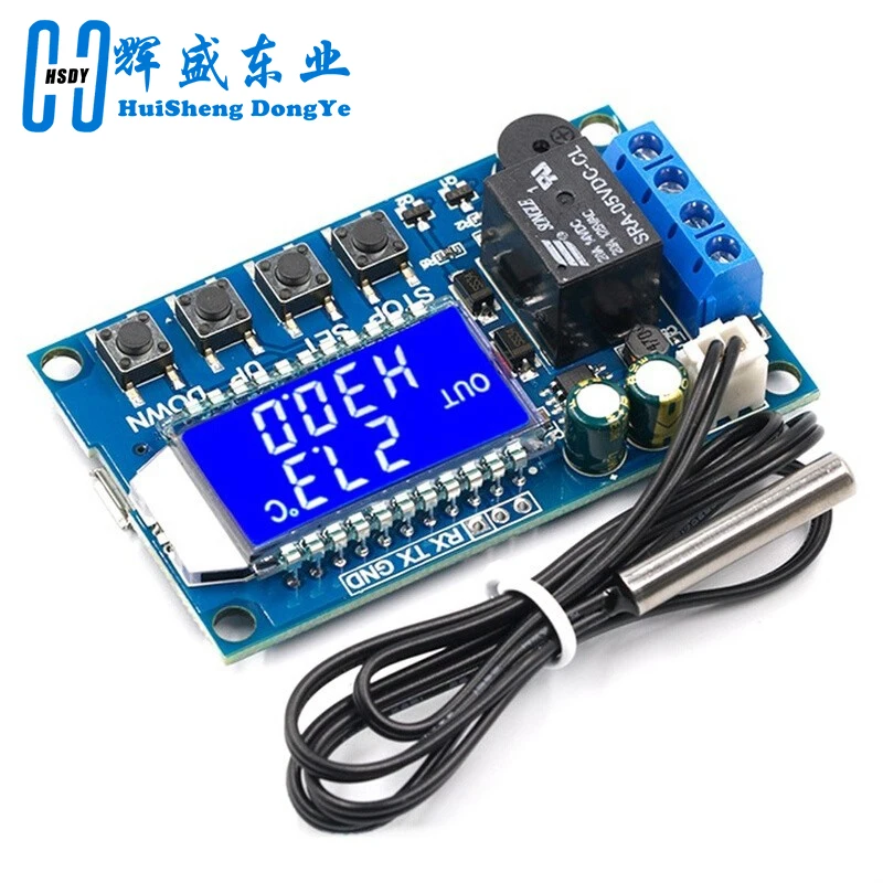 XY-T01 Digital Thermostat Heating Refrigeration Digital temperature control switch temperature controller module