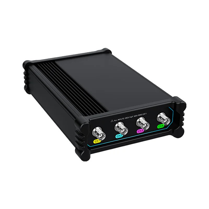 OSCILLOSCOPES MICSIG VTO2004 200 MHz, 4CH, 1GSa/s, 50 MPt, 8 bit, inclusa batteria e decodifica