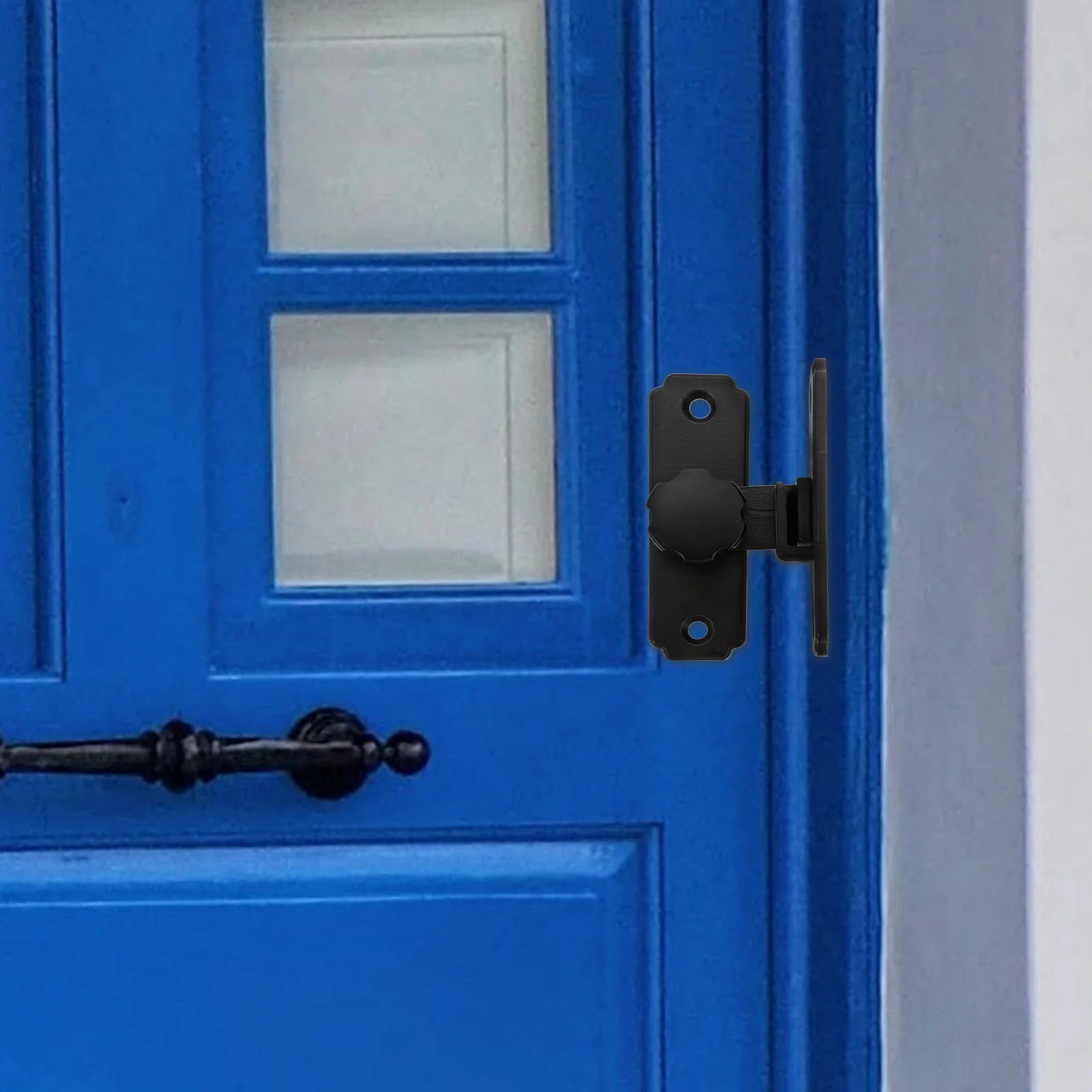 Kunci Pengunci Pintu Gudang Baja Tahan Karat 90 Derajat Kunci Gerbang Geser untuk Kamar Mandi Taman Pengaman Gerbang untuk Pagar Kayu