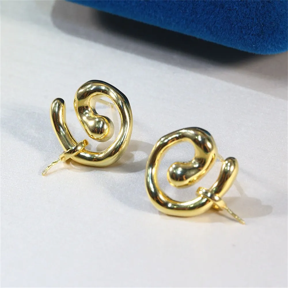 S925 Sterling Silver Pearl Earring Settings DIY Jewelry Making Supplies Blank Earring Posts for Handcrafted Accessories No Pearl