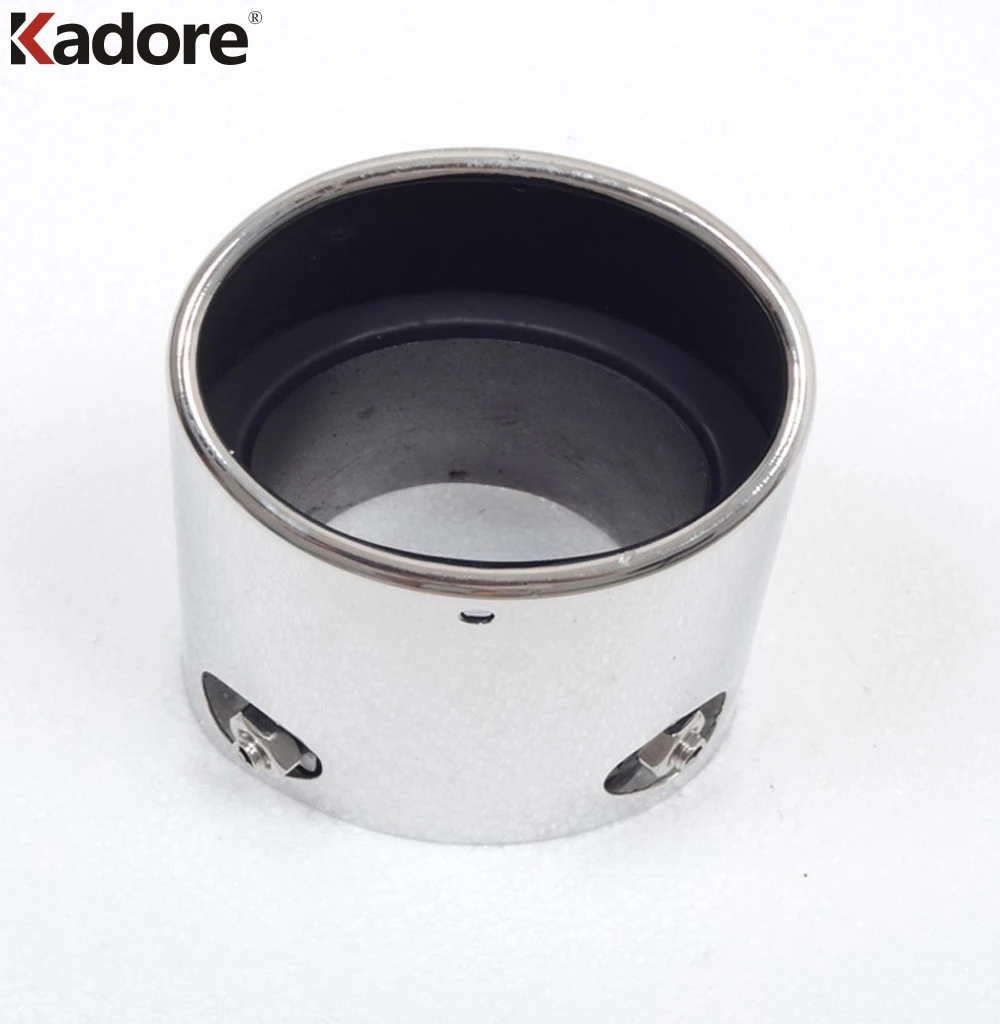 For Toyota RAV4 RAV 4 2006 2007 2008 2009 2010 2011 Stainless Steel Modified Car Rear Round Exhaust Tail Muffler Accessories