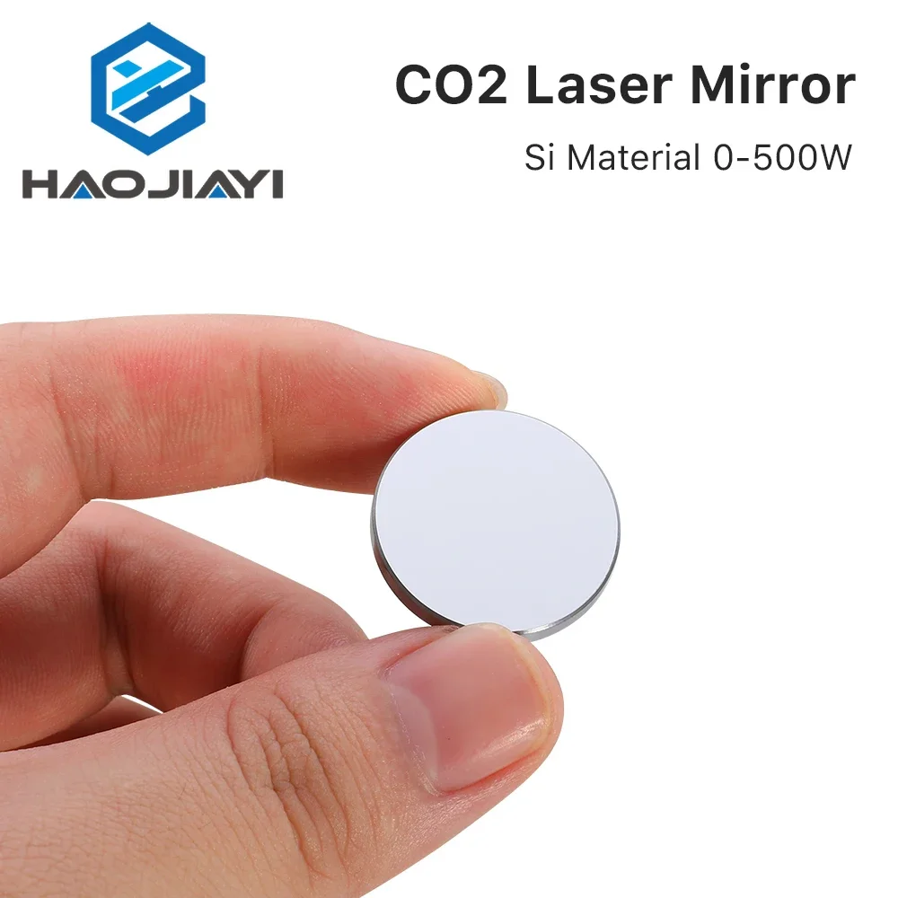 500W Co2 Laser Si Reflective Mirrors Lens Refiectivity 99.6% Black-Coating Reflector Lens for CO2  Laser Engraver