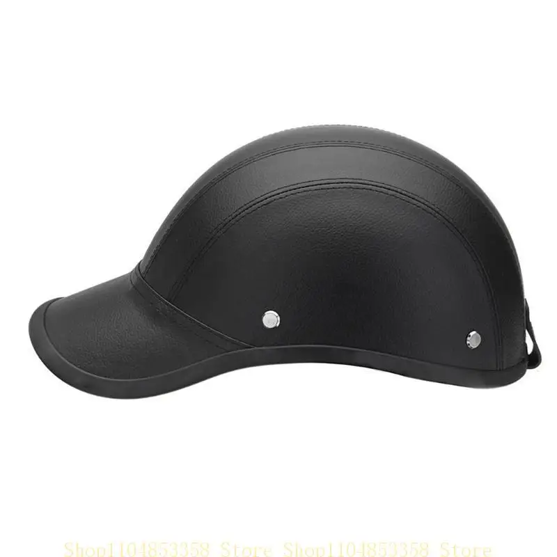 

Open Face Motorbike Retro Motorcycle Helmet Scooter Vintage Half Face Helmet Baseball Hard Hat