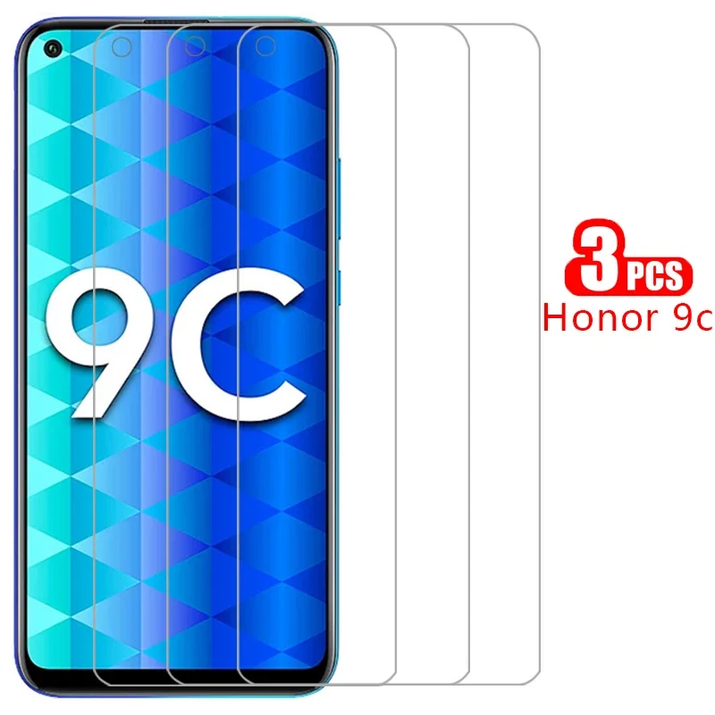Защитное закаленное стекло для huawei honor 9c, протектор экрана для honor 9c 9 c c9, пленка для huawey huwei hawei honer onor honr 6,39 9h
