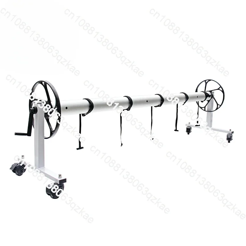 Rodillo de carrete de cubierta Solar para piscina, suelo de alta calidad, precio de fábrica, venta al por menor, acero inoxidable