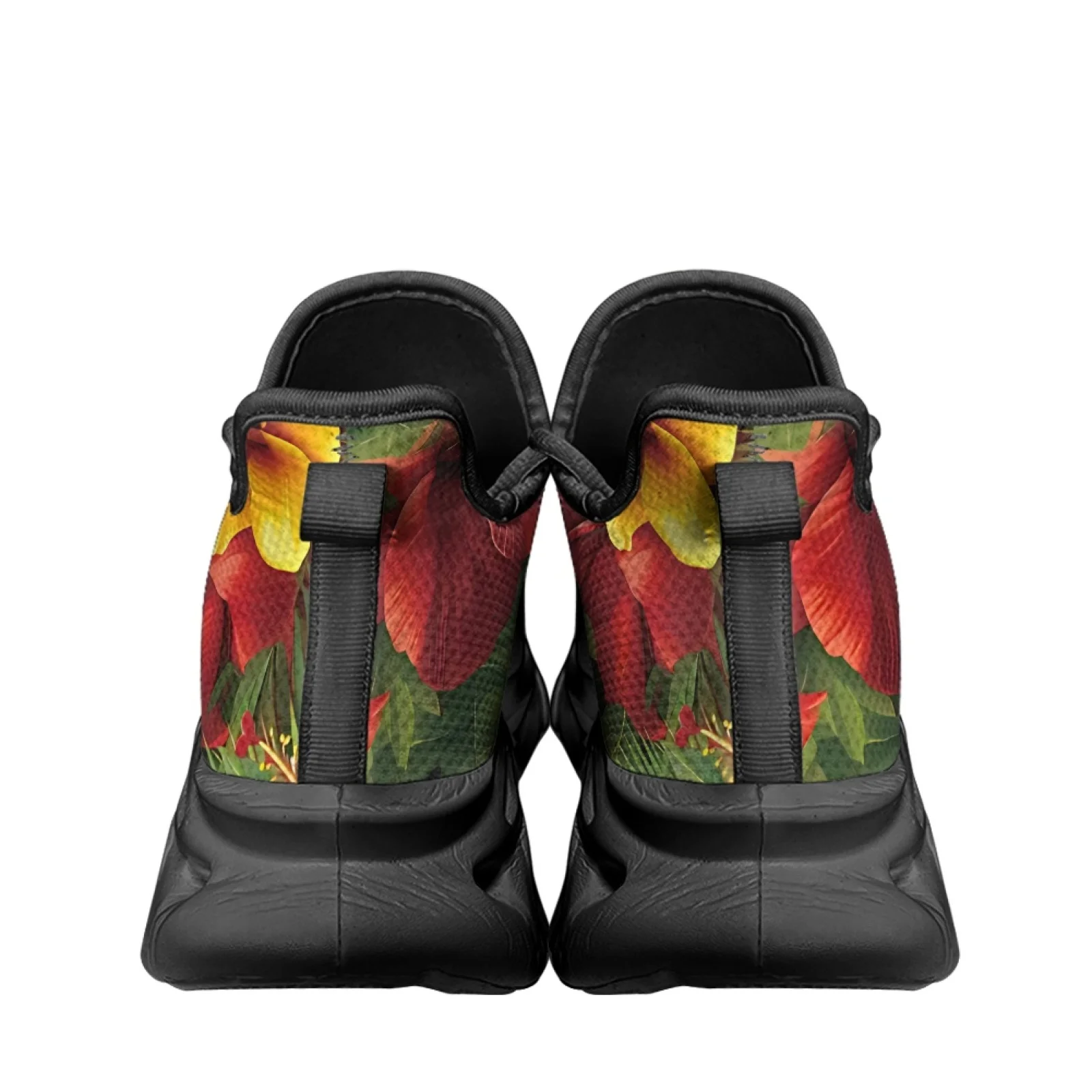 PENSTROLL Leopard Floral Men's Fashion Sneakers, Athletic Lace up Running Shoes for 2026 New All Season