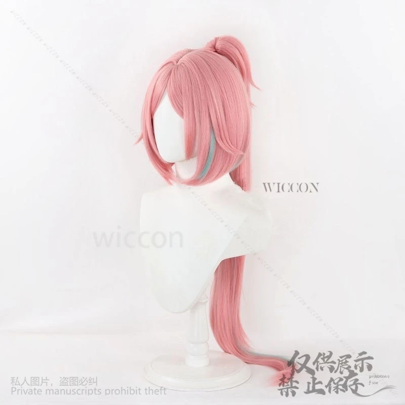 

Honkai: Star Rail Cosplay Costume Rappa Wig Synthetic Hair Heat Resistant Anime Halloween Christmas Role Play Party Customized