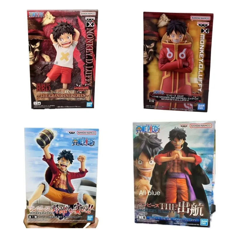 Bandai ONE PIECE Kozuki Momonosuke Monkey D. Luffy Ben Bekkuman Coby Anime colección de figuras de acción adornos figura juguetes regalo