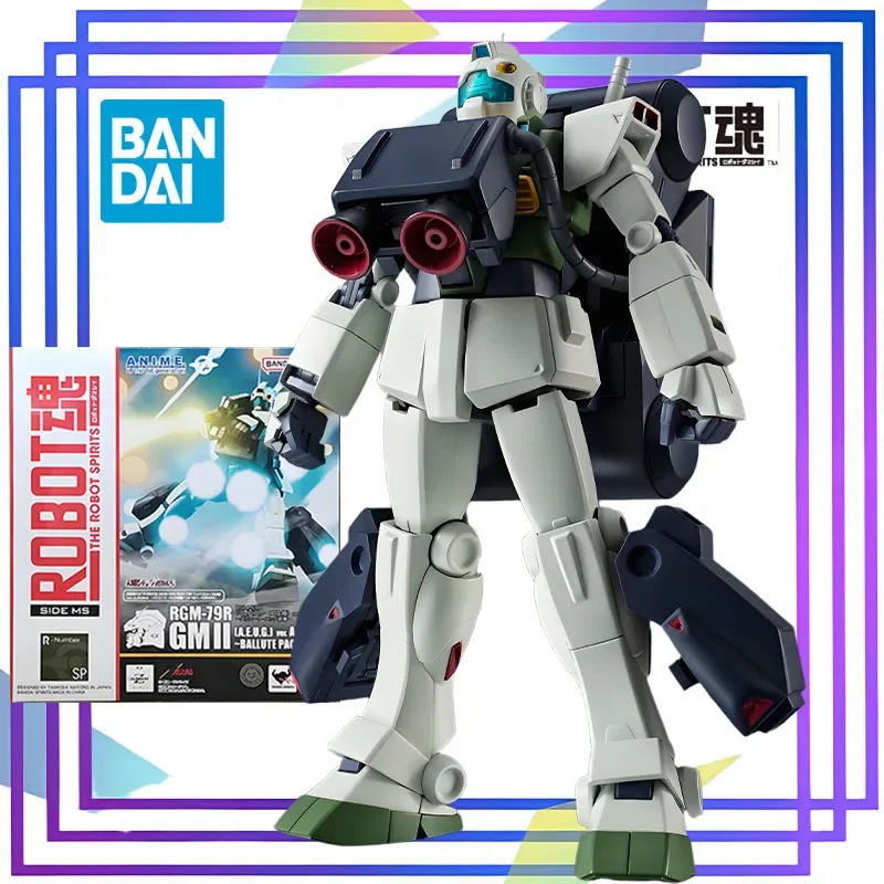 BANDAI Originele ROBOT Serie 《Mobile Suit Zeta Gundam RGM-79R GM II》Anime Action Figure Assembly Model Speelgoed Collectible Model