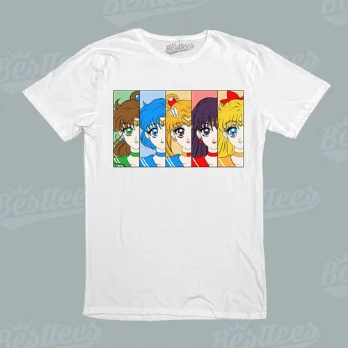 

Male/ Female/ Kids Japanese Anime Manga Sailor Moon Female Characters T-Shirt