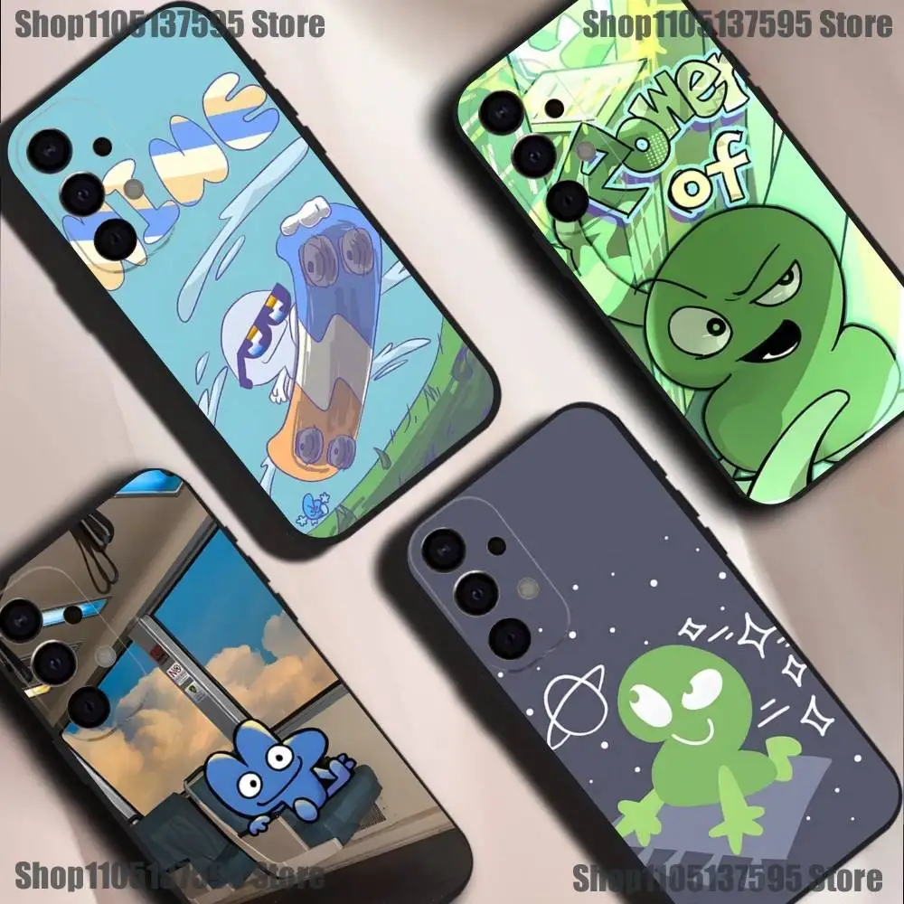 

Bfdi Battle For Dream Island Phone Case For Samsung S25,S24,S21,S22,S23,S30,Ultra,S20,Plus,Fe,Lite,5G Black Cover