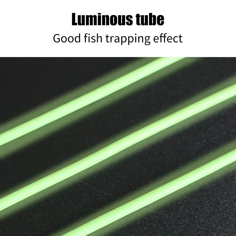 Useful Fishing Tube Connector Luminous Tube Rust-resistant Long Service Life Professional Fishing Balance Connector