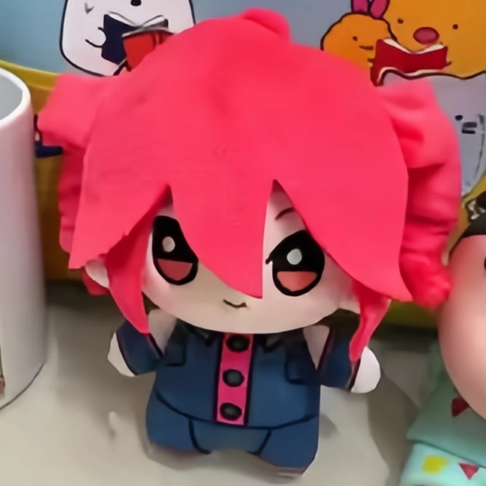 

10 см аниме периферийные устройства Kasane Teto косплей плюшевые игрушки Diva Vtuber Kawaii мягкая игрушка Teto для детей и взрослых подарки на день рождения и Рождество