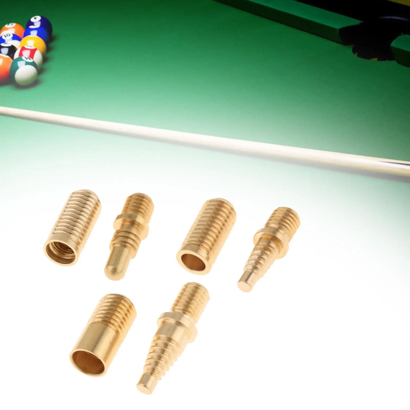 Billiard Cue Screw Brass Billiard Cue Connecting Screw Easy to Install and