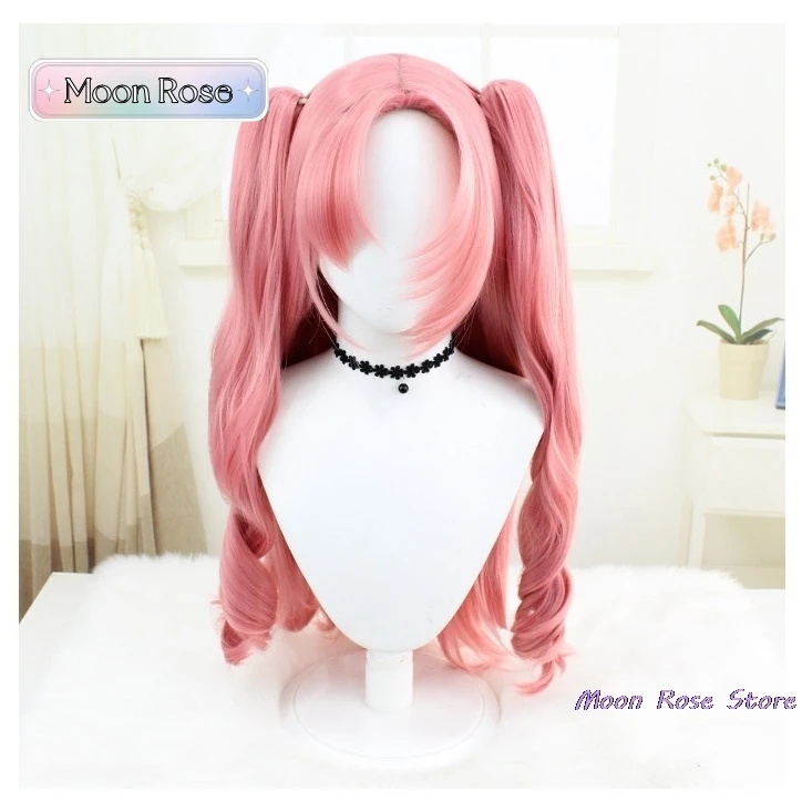 Game Zenless Zone Zero Cosplay Wig ZZZ Anby Belle Nicole Amby Wise Corin Hoshimi Heat Resistant Hair Carnival Party Wig Rose Net