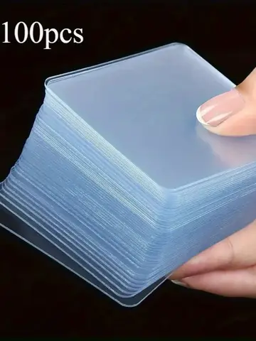 Ultra-strong Glue Double Sided Adhesive Tape Transparent Square Wall Stickers Patch for Bathroom Seamless Waterproof Nano Tapes
