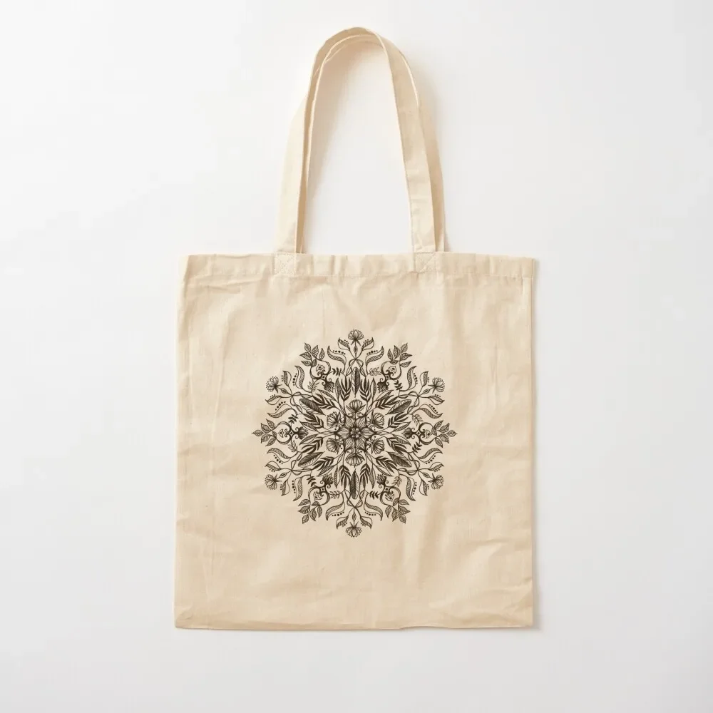 

Thrive - Monochrome Mandala Tote Bag cute tote bag bags for women personalized tote Bag