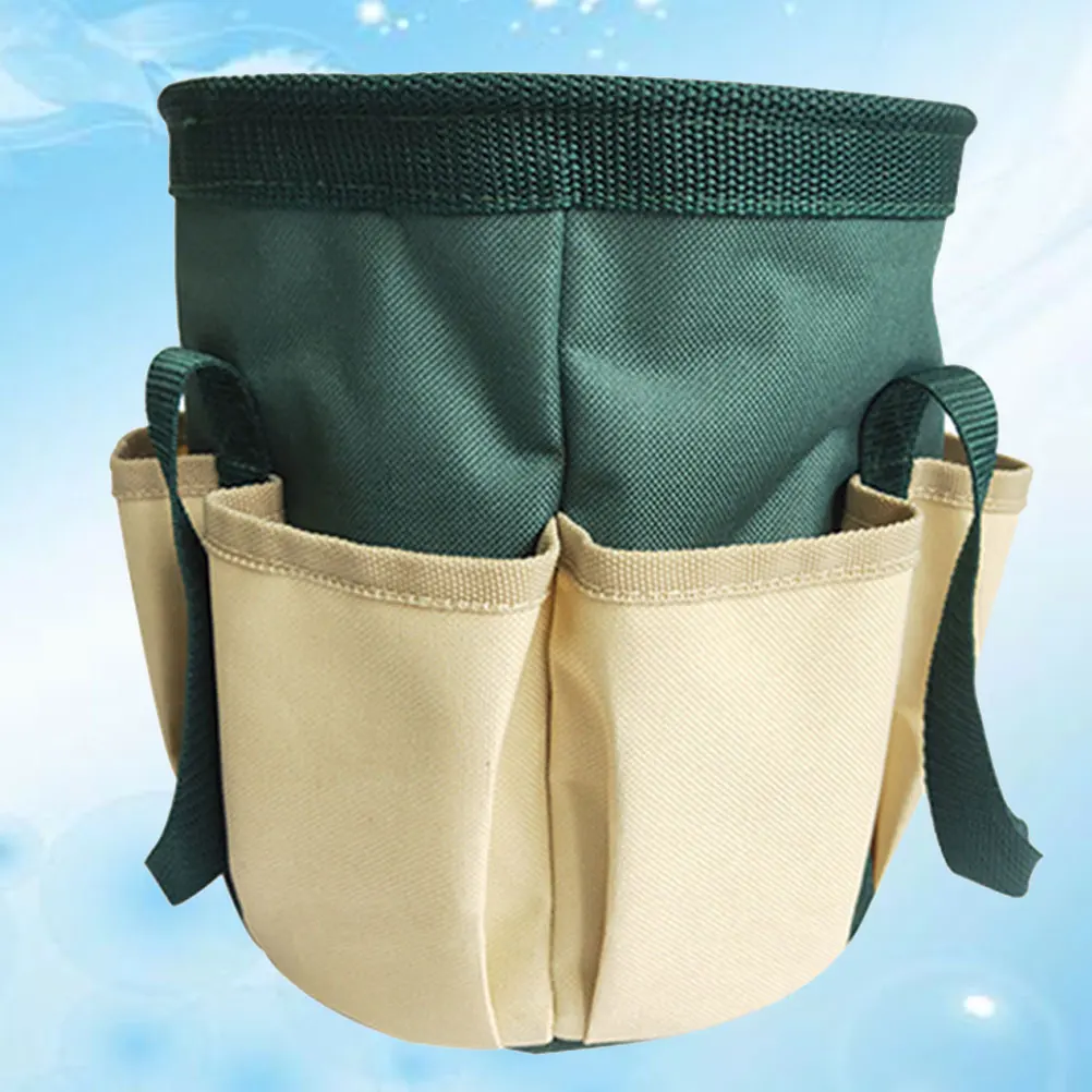 

Oxford Cloth Storage Basket Large Capacity H Tools Bucket Gardening Accessories Container Thickened Rope Durable Multi Pocket
