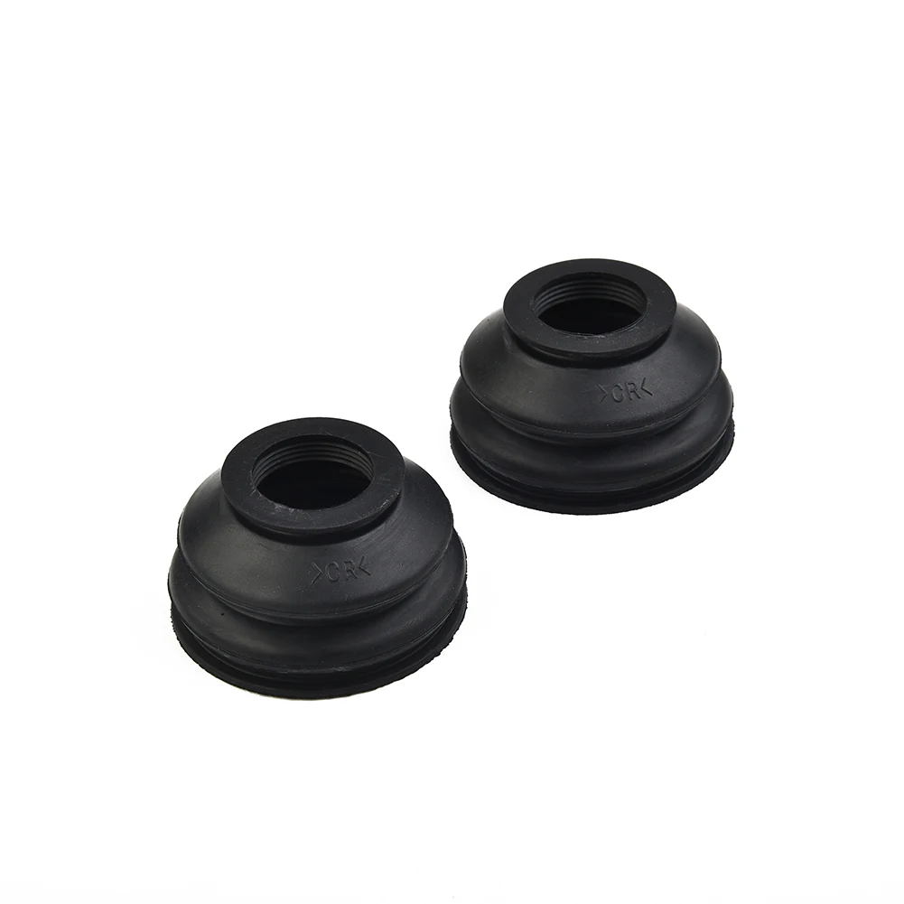 High Quality Dust Boot Covers Rubber Track Rod End No Dismantling Replacement Useful 2pcs Kit Ball Joint Boots