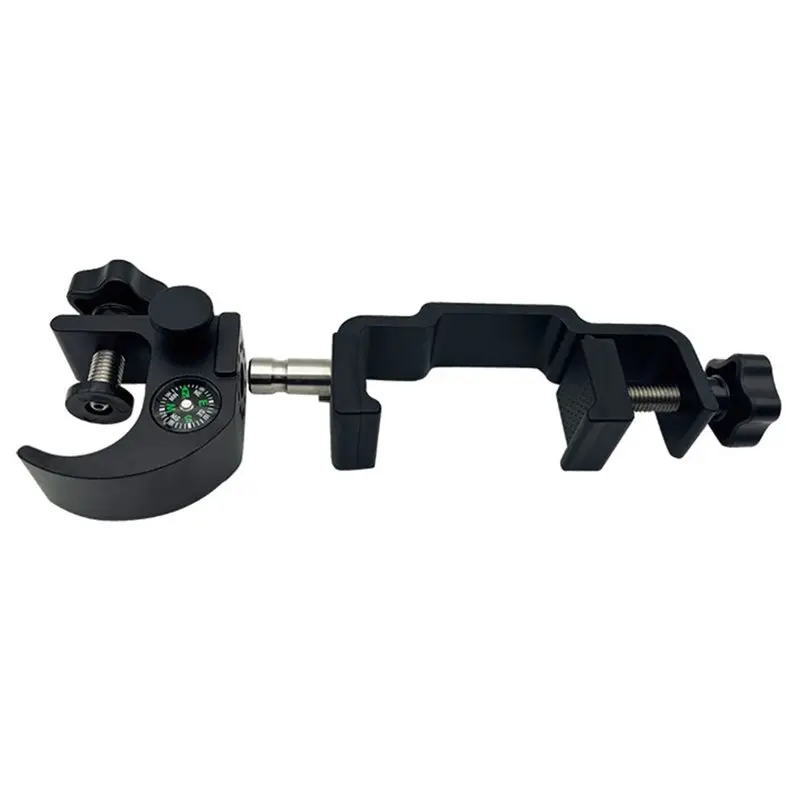 AAAN-Universal Corrosion-Resistant GNSS GPS Pole Clamp With Open Data Collector Cradle Mount& Compass Functionality